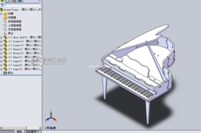 木制三角鋼琴玩具模型設計 融合創意與工藝的童心杰作